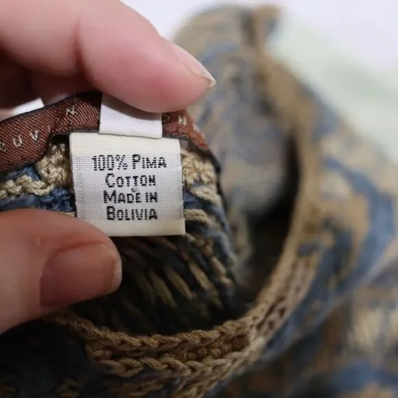 Peruvian Connection Patterned Maxi Dress in Blue and Gold - Picture 12 of 12